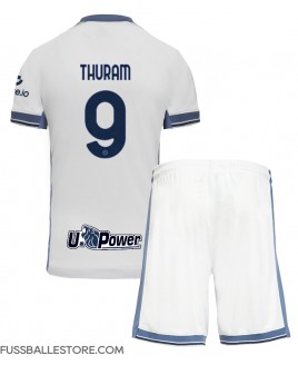 Günstige Inter Milan Marcus Thuram #9 Auswärts Trikotsatzt Kinder 2024-25 Kurzarm (+ Kurze Hosen)
